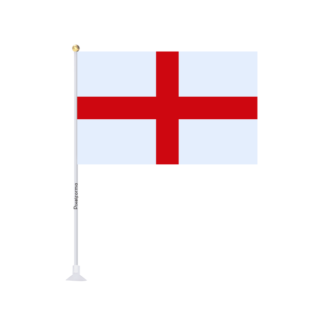 Mini drapeau ventouse Drapeau de l'Angleterre - Pixelforma