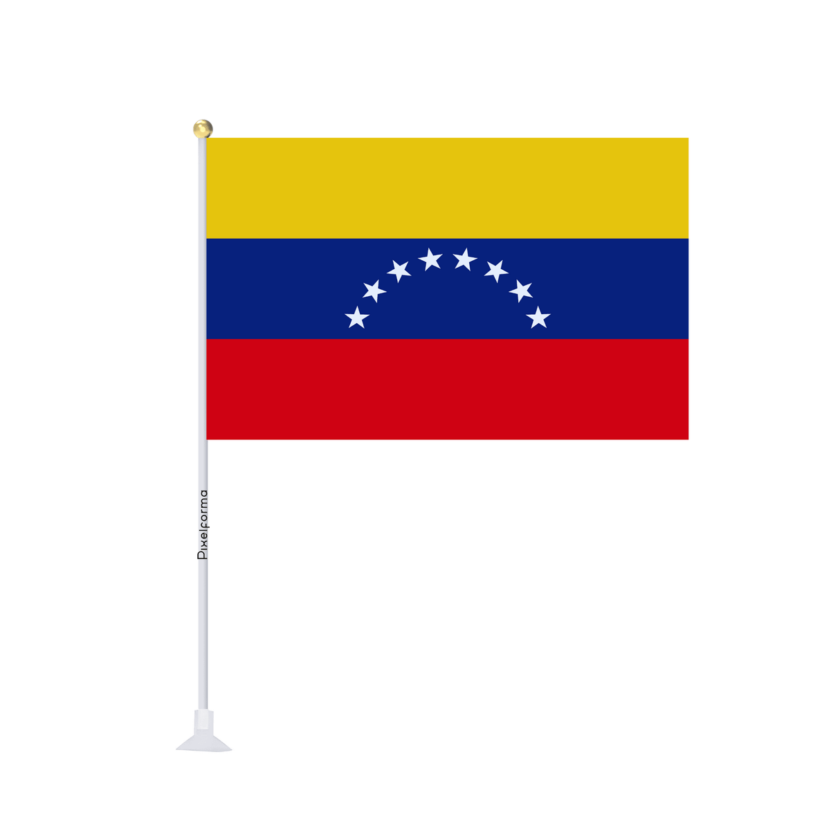 Mini drapeau ventouse Drapeau du Venezuela - Pixelforma