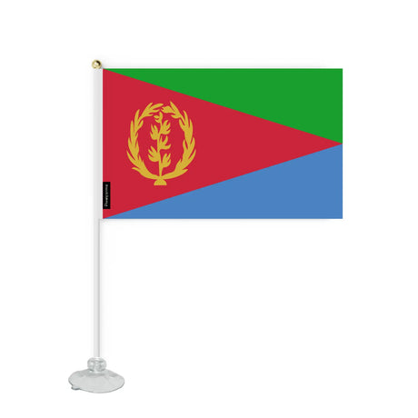 Mini drapeau ventouse érythrée en polyester - pixelforma