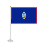 Mini Drapeau Ventouse Guam en Polyester - Pixelforma 