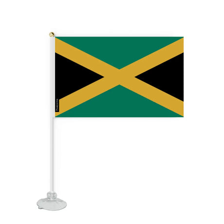 Mini Drapeau Ventouse Jamaïque en Polyester - Pixelforma 