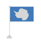 Mini Drapeau Ventouse l'Antarctique en Polyester - Pixelforma 