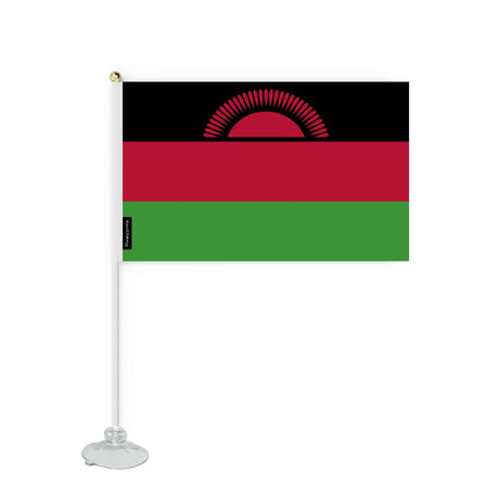 Mini drapeau ventouse malawi en polyester - pixelforma