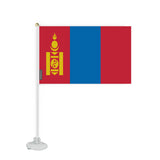 Mini drapeau ventouse mongolie en polyester - pixelforma