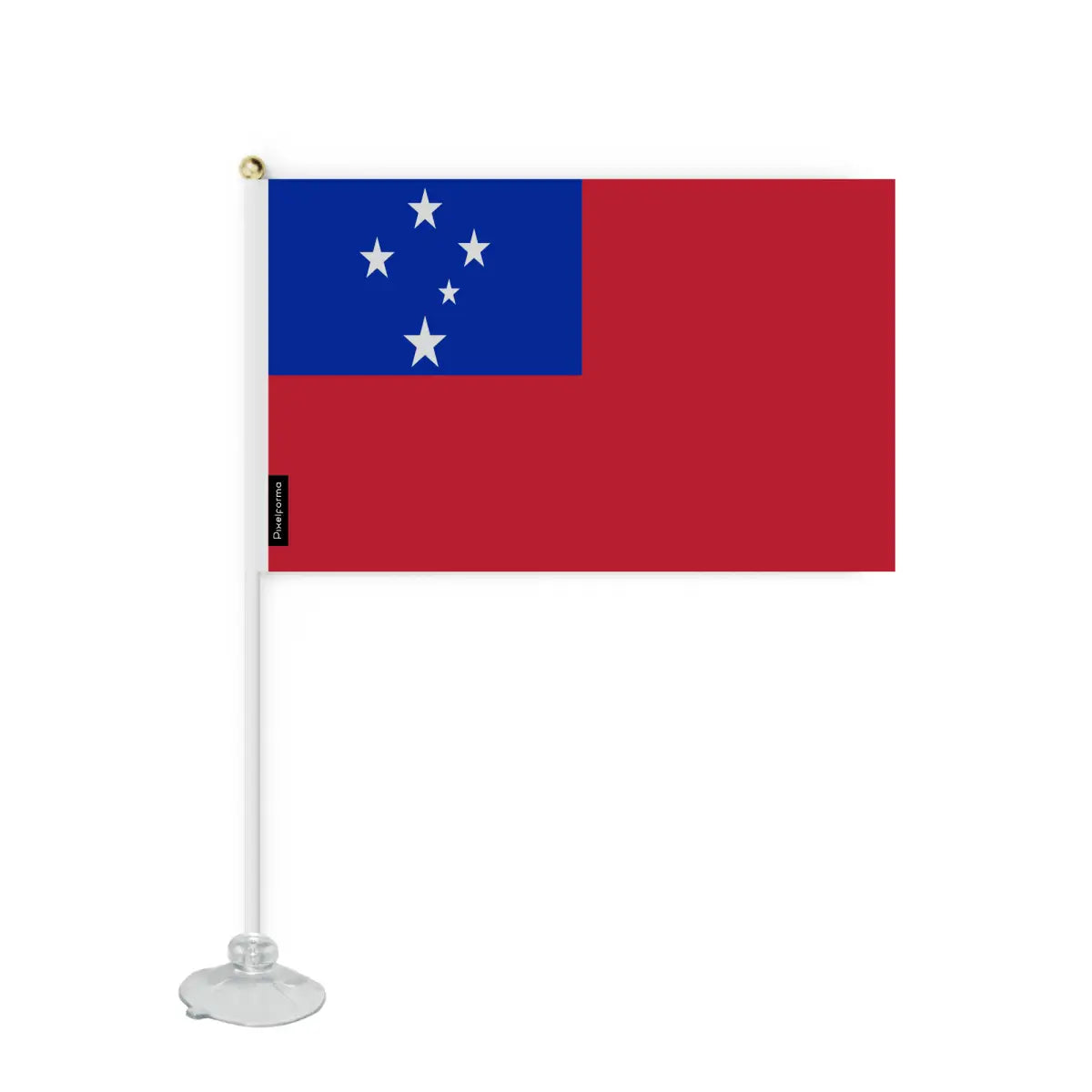 Mini Drapeau Ventouse Samoa en Polyester - Pixelforma 