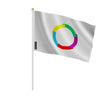 Mini drapeaux organisation internationale polyester à main