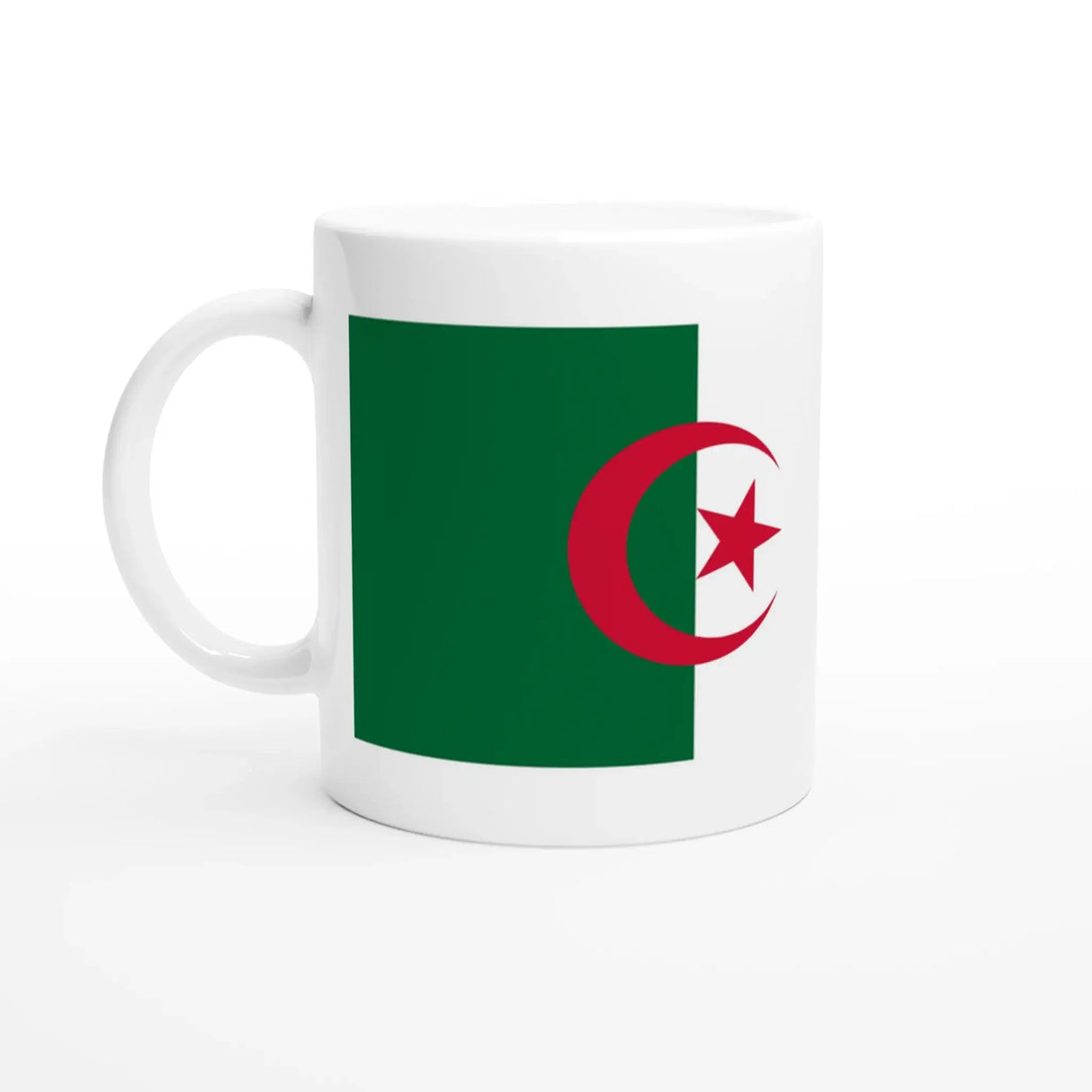 Mug drapeau algérie en céramique pour boisson chaude
