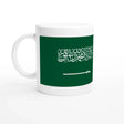 Mug drapeau arabie saoudite en céramique élégant