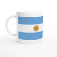 Mug drapeau argentine en céramique pour boissons chaudes