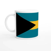 Mug drapeau bahamas en céramique pour boissons chaudes