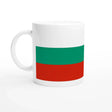 Mug drapeau bulgarie céramique usage quotidien élégant