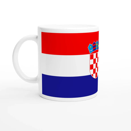 Mug drapeau croatie en céramique pour boisson chaude