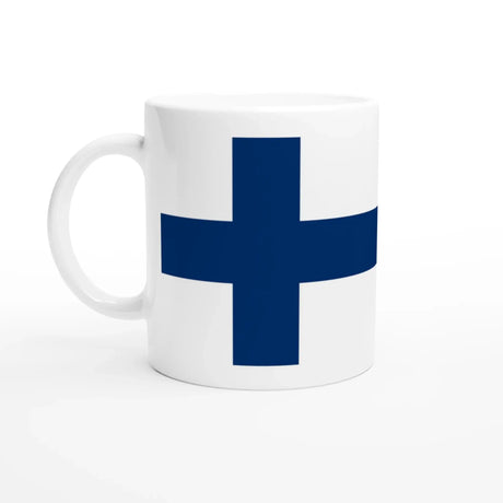 Mug drapeau finlande en céramique pour boisson chaude