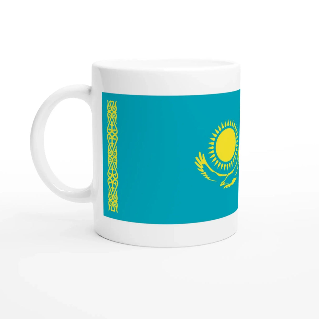 Mug drapeau kazakhstan en céramique pour boissons chaudes
