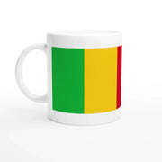 Mug drapeau mali en céramique pour boisson chaude