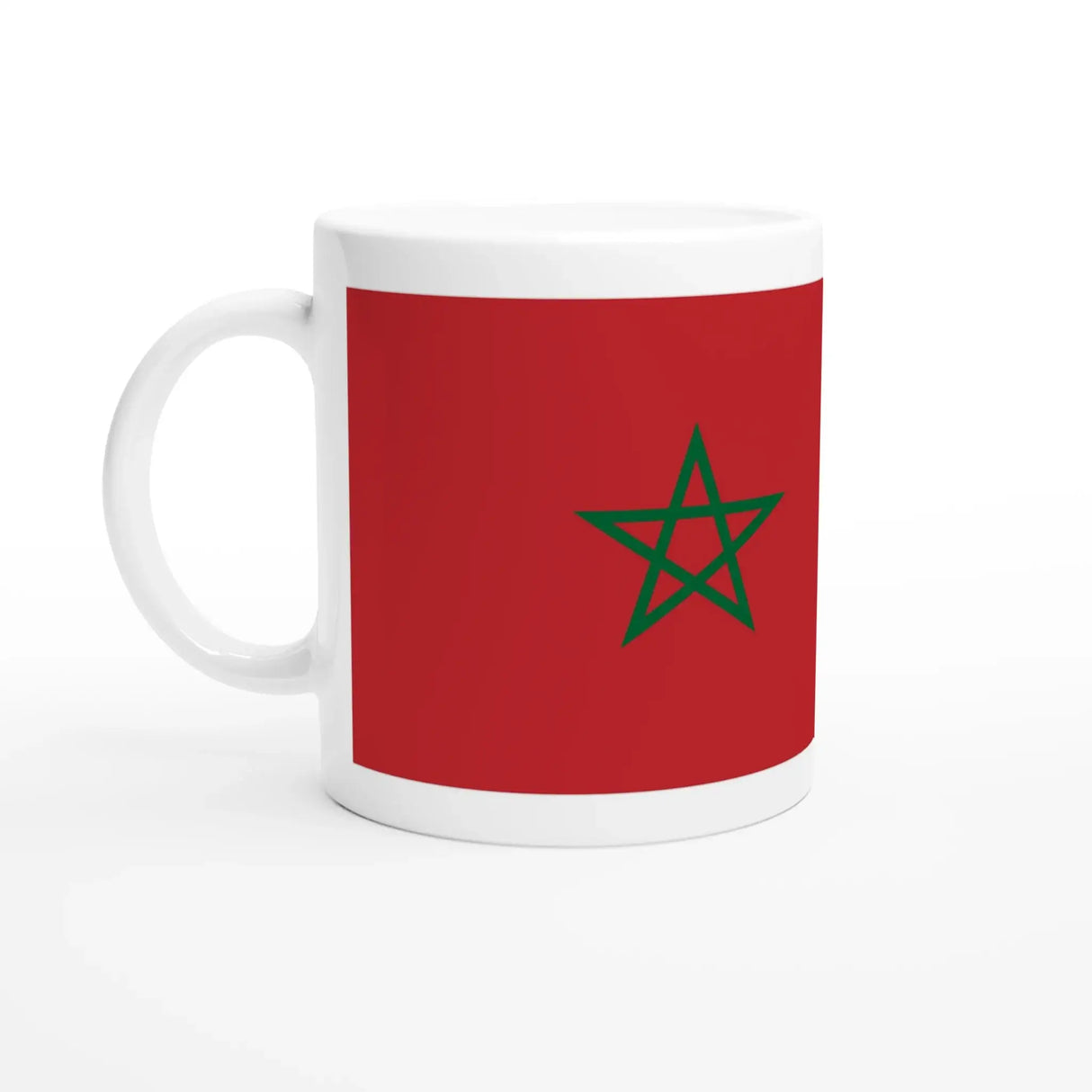 Mug drapeau maroc en céramique pour boisson chaude