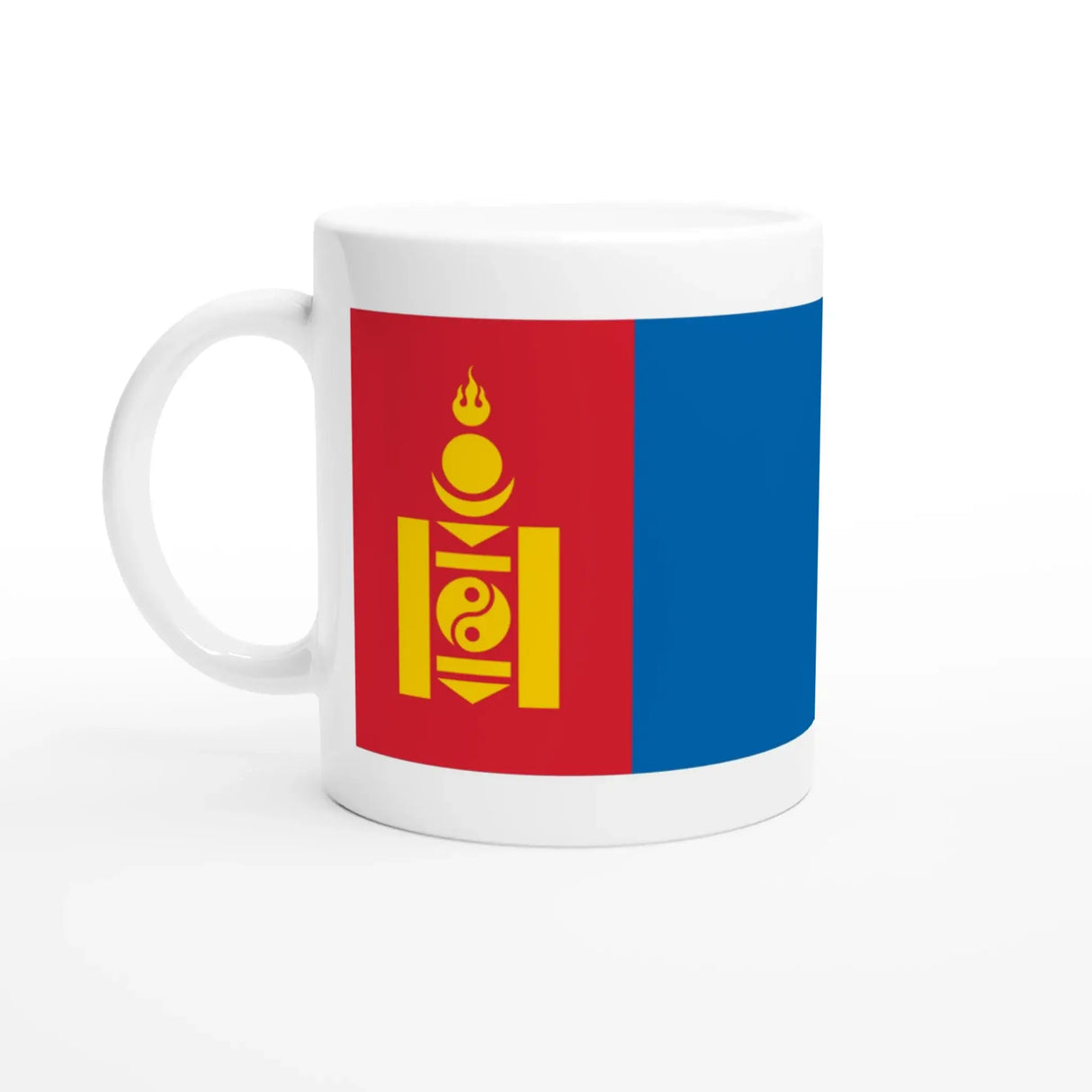Mug drapeau mongolie en céramique pour boissons chaudes