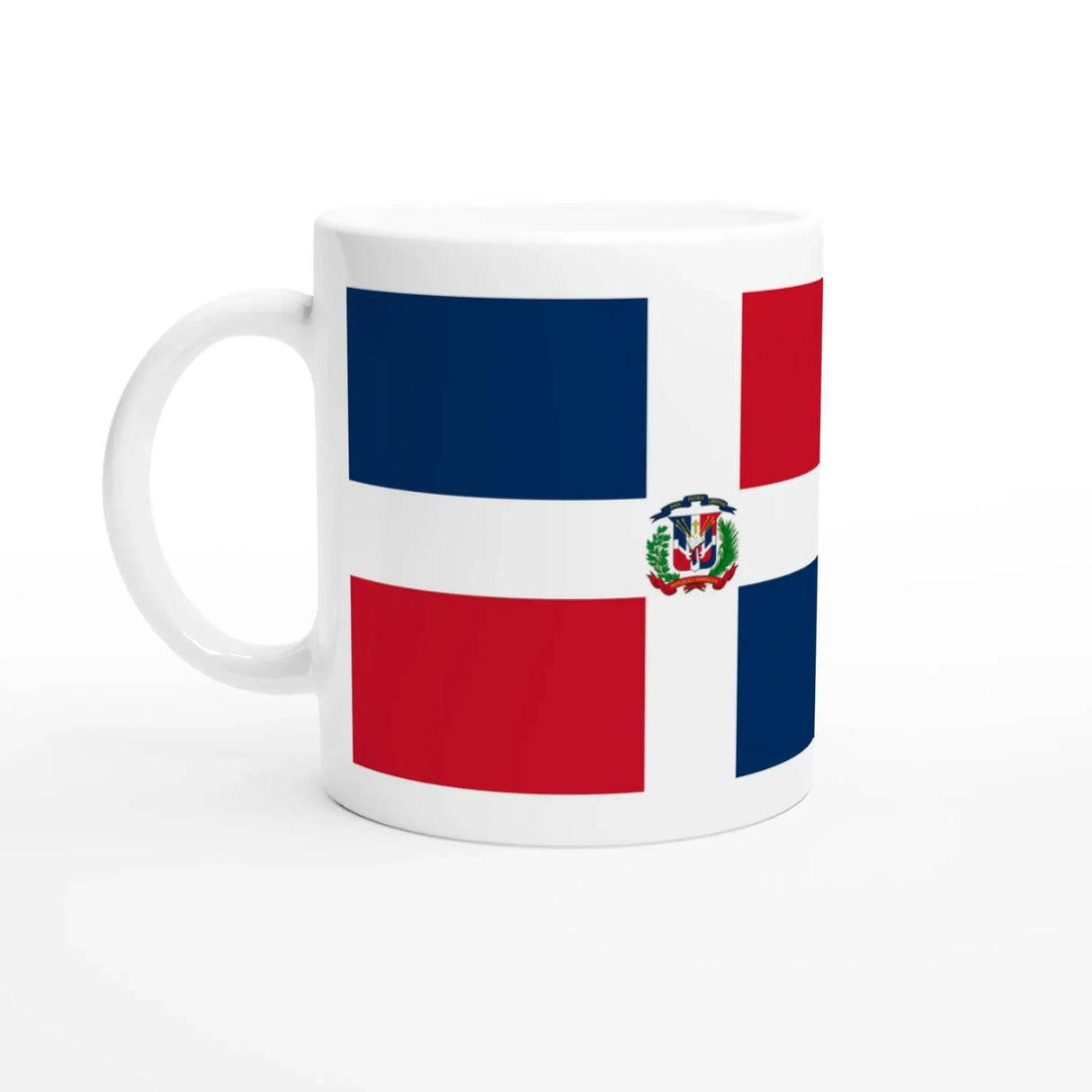 Mug drapeau république dominicaine en céramique pour boisson chaude