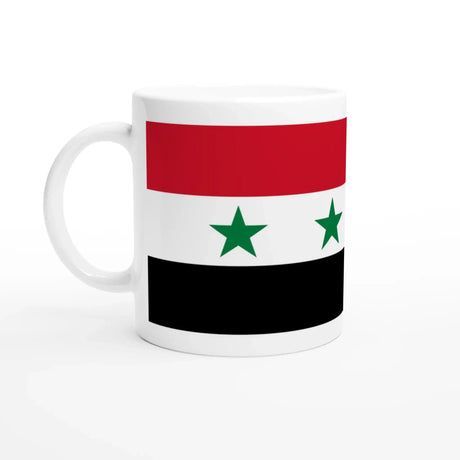 Mug drapeau syrie céramique résistant pour boissons chaudes
