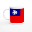 Mug drapeau taïwan en céramique idéal boisson chaude