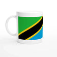 Mug drapeau tanzanie en céramique pour boisson chaude