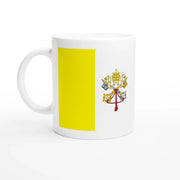 Mug drapeau vatican en céramique pour boissons chaudes