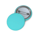 Pin drapeau bleu turquoise clair émail attache métal