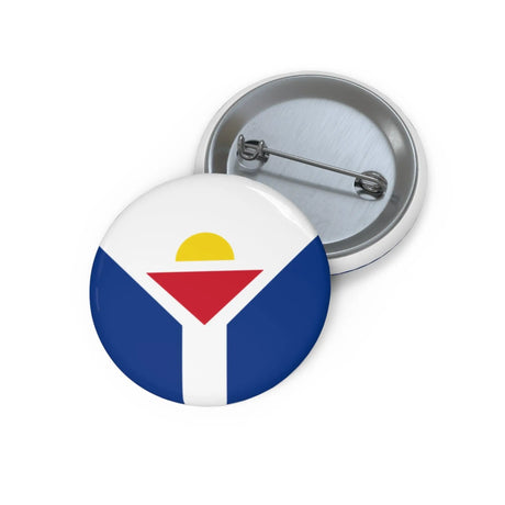 Pin drapeau saint-martin émail attache métal antilles françaises