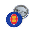 Pin’s drapeau association asie du sud-est émail attache métal