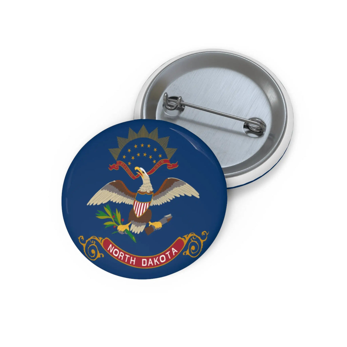 Pin’s drapeau dakota du nord émail attache métallique