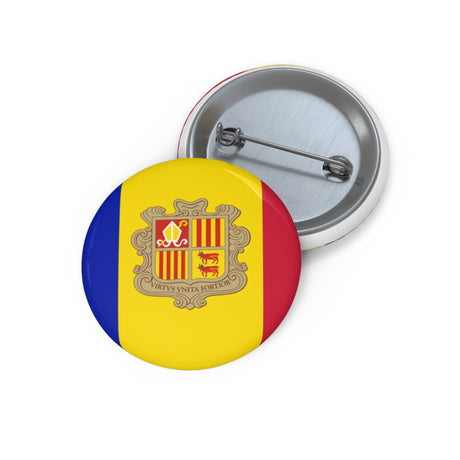 Flag of Andorra Pins - Pixelforma
