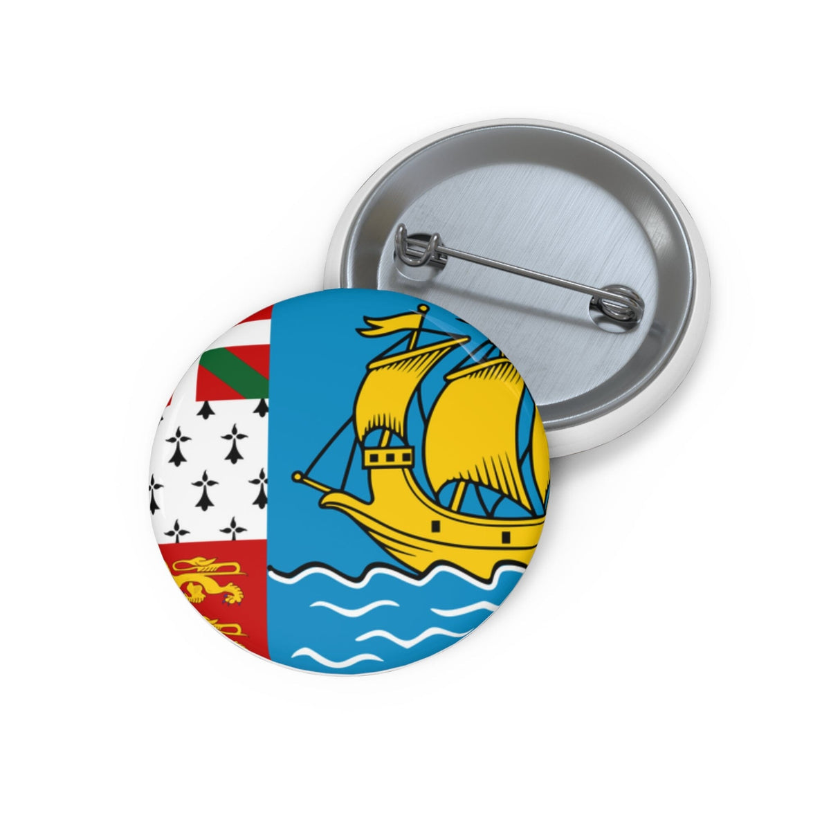 Flag Pins of Saint Pierre and Miquelon - Pixelforma