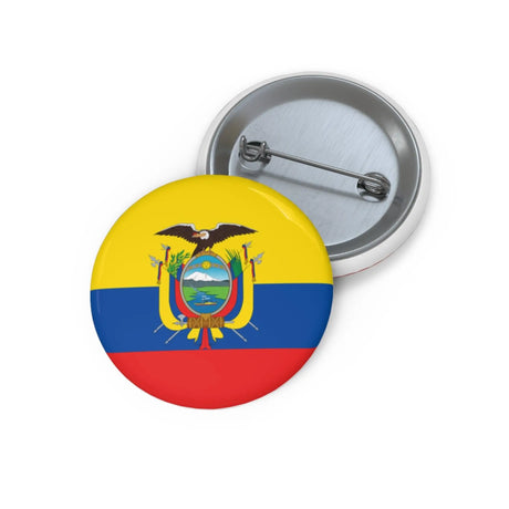 Pin’s drapeau équateur émail attache métal couleur vive