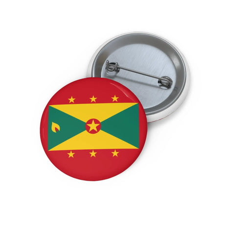 Pin’s drapeau grenade émail attache métal accessoire vêtement