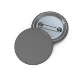 Pin’s drapeau gris foncé émail attache métal élégant