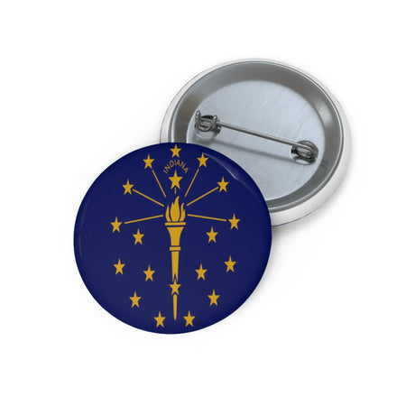 Pin’s drapeau indiana émail attache métal pour événement