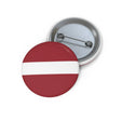 Pins drapeau lettonie émail attache métal élégant