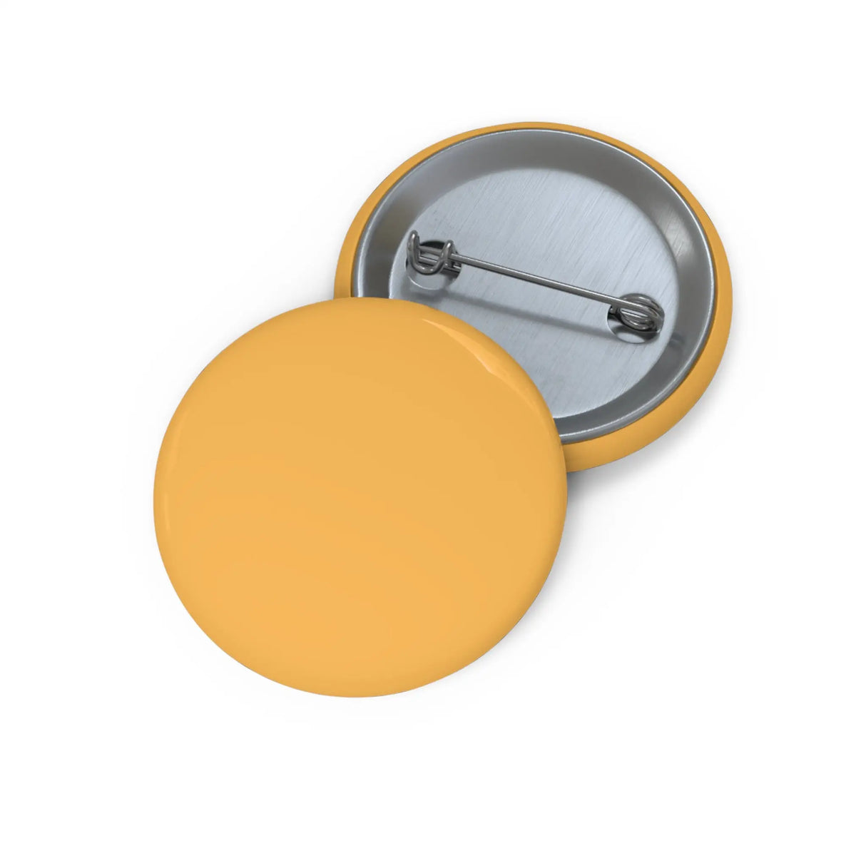 Pin’s drapeau orange clair émail attache métal élégant
