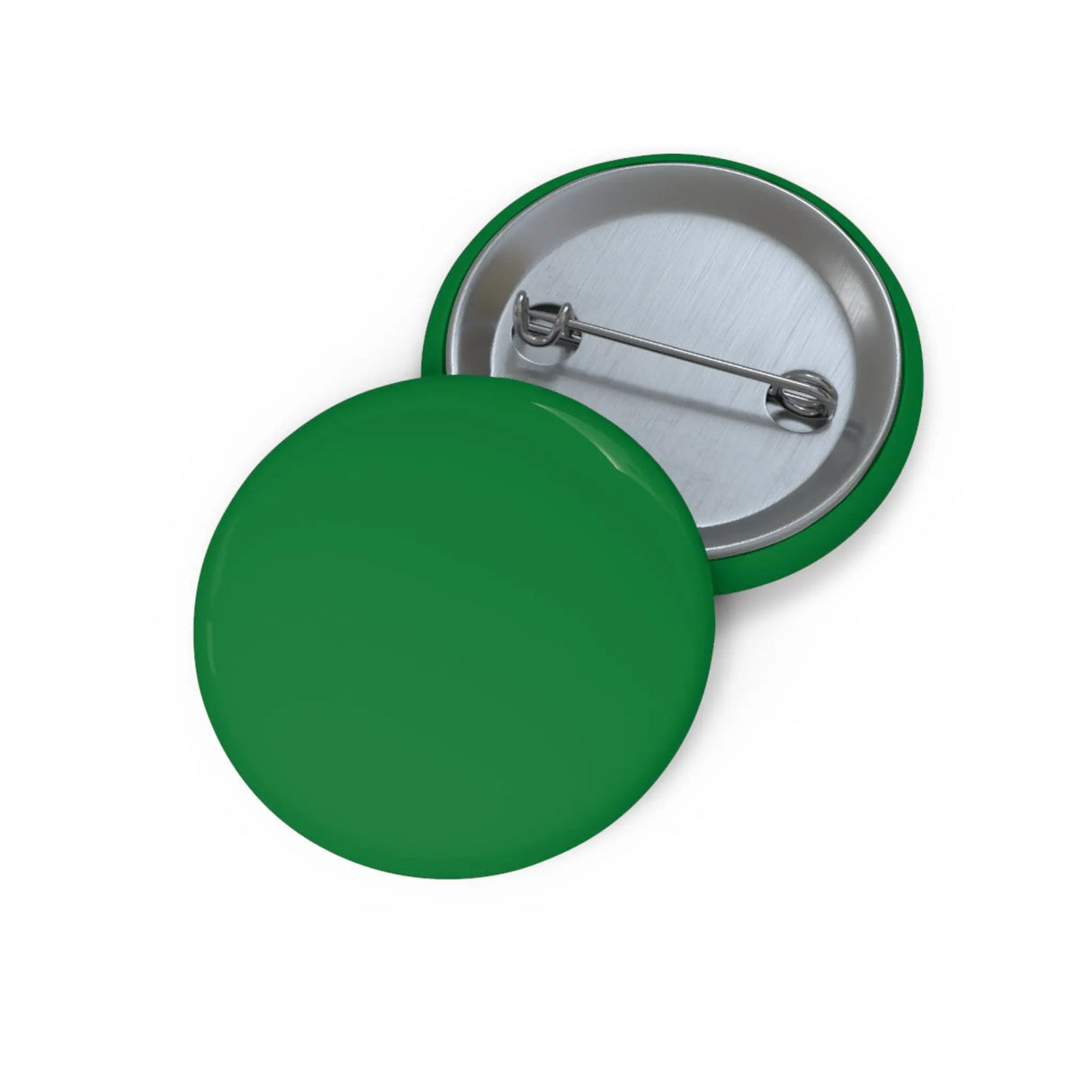 Pin’s drapeau vert foncé émail attache métallique