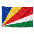 Drapeau des Seychelles – Plusieurs Tailles – Polyester Résistant