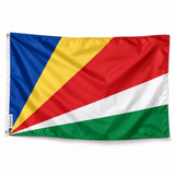 Drapeau des Seychelles – Plusieurs Tailles – Polyester Résistant