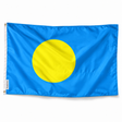Drapeau des Palaos – Plusieurs Tailles – Polyester Résistant