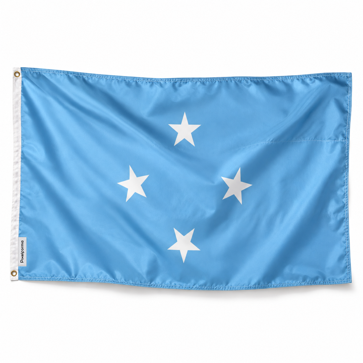 Drapeau États fédérés Micronésie – Plusieurs Tailles – Polyester Résistant
