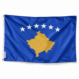 Drapeau du Kosovo – Plusieurs Tailles – Polyester Résistant