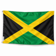 Drapeau de la Jamaïque – Plusieurs Tailles – Polyester Résistant