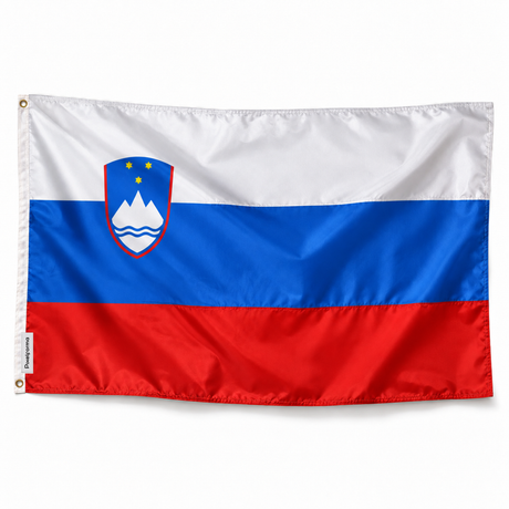 Drapeau de la Slovénie – Plusieurs Tailles – Polyester Résistant