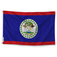 Drapeau du Belize – Plusieurs Tailles – Polyester Résistant