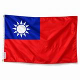 Drapeau Taïwan – Plusieurs Tailles – Polyester Résistant