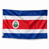 Drapeau du Costa Rica – Plusieurs Tailles – Polyester Résistant