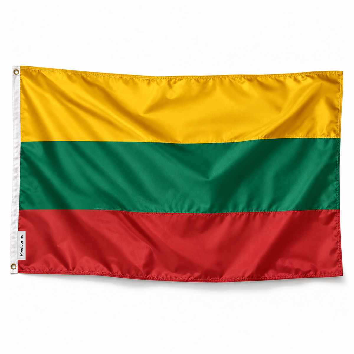 Drapeau de la Lituanie – Plusieurs Tailles – Polyester Résistant